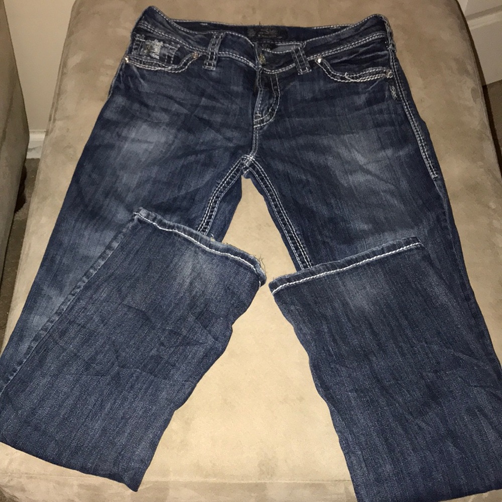 Silver jeans size 31W 33L